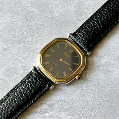 SEIKO DOLCE セイコードルチェ 7730-5020 ゴールド文字盤 スクエア
