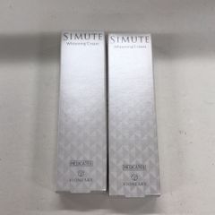 SIMUTE シミュート薬用美白クリーム 2本セット薬用ピュアホワイト
