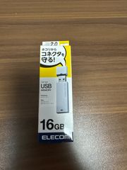 ELECOM USBメモリ 16GB MF-MSU2B16GWH