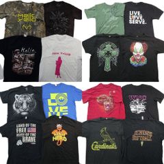 古着卸 まとめ売り 映画・ドラマ Tシャツ 12枚セット ( メンズ M