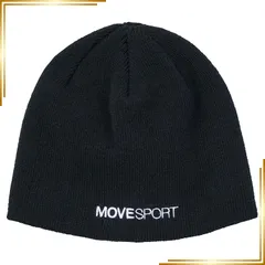 【新品】 [ムーブスポーツ] ニットキャップ ST4FCP42U_BK00_F