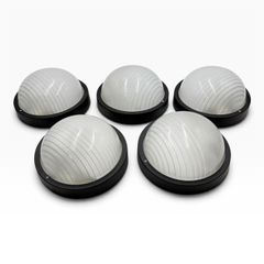 【???長期未使用保管品???】PRISMA?EKO21?シーリングランプ?ブラック?5個セット?現状品