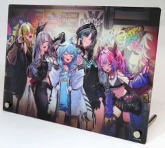 【中古】アクリルスタンド・アクリルパネル FLOW GLOW アクリルパネル 「バーチャルYouTuber ホロライブ FLOW GLOW 1周年記念」