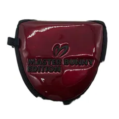 中古 マスターバニーエディション MASTER BUNNY EDITION パターカバー  レッド マレット型 シリコンロゴ
