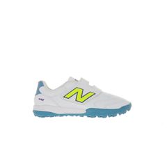 ニューバランス(New Balance) ジュニア サッカートレーニングシューズ 442 Team TF Jnr V3 W幅 ホワイト/ ブルー Y43VT2CVW
