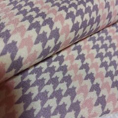キラクニキモノ【ポリエステル着物専門店】◆美品◆小紋着物◆袷◆広衿◆千鳥格子◆洗える着物◆BLサイズ◆裄長め◆トールサイズ◆身幅広め◆裄68.5cm◆丈167.5cm