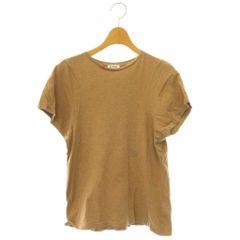 トーテム TOTEME クルーネックTシャツ カットソー 半袖 XS ベージュ /NR ■OS