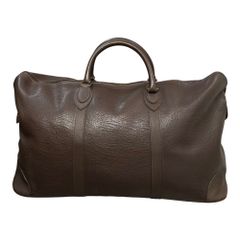 tricot COMME des GARCONS(トリココムデギャルソン) 1980's All-Leather Big Boston Bag オール レザー ビッグ ボストン バッグ FREE ブラウン 80s アーカイブ