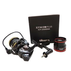 【中古】 Okuma オクマ リール ITX CB PLUS アイティーエックス シービープラス ICP-C2500SHA スペアスプール付属リール 釣り具 フィッシング 未使用品 A2502289