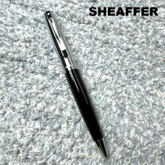 SHEAFFER シェーファー ボールペン EDIROL ロゴ入り ブラック×シルバー