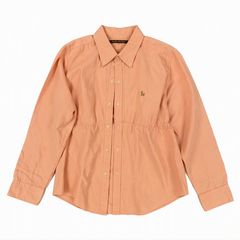 RALPH LAUREN ラルフローレン サーモンピンク 長袖シャツ 3 REPRESENT風