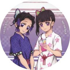 【中古】食器 栗花落カナヲ＆胡蝶しのぶ フードピック 「鬼滅の刃×極楽湯・RAKU SPA 第四弾 ととのえ!みんなで極楽な休日」 コラボフード・デザート注文特典