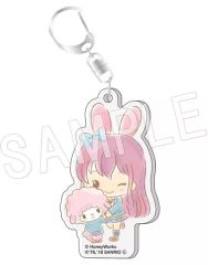 【中古】キーホルダー・マスコット(キャラクター) 早坂あかり 「HoneyWorks×マイメロディ トレーディングアクリルキーホルダー」