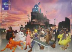 【中古】ポスター（アニメ） Battle4 集合(ゲーム画面ver.) 「ファイナルファンタジーVII バンプレキャラポスター」