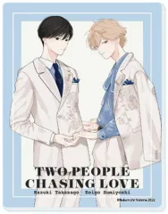 【中古】キャラカード 高砂一樹＆住吉圭吾(ブルー) 「愛追うふたり アクリルカード 01.公式＆描き下ろしイラスト」