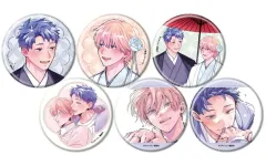 【中古】バッジ・ビンズ 全6種セット 「缶バッジ 食らいついてよ、旦那さま 02.公式＆描き下ろしイラスト」