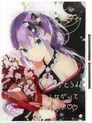 【中古】アクリルスタンド・アクリルパネル [単品] 桜凛月 複製直筆サイン・メッセージ入りアクリルパネル 「バーチャルYouTuber にじさんじ 桜凛月 誕生日2021」