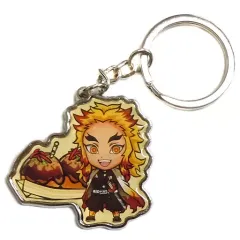 【中古】雑貨 煉獄杏寿郎(たこ焼き2) メタルキーホルダー「鬼滅の刃」 大阪限定