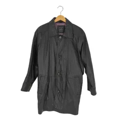 ユーズドフルギ USED古着 {{MIRALGO}} sheep skin シープレザー ハーフコート メンズ import：M