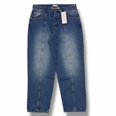 未使用 Pop Trading Company 25AW POP DRS DENIM SEAM PANTS デニムシームパンツ ジーンズ ポップトレーディングカンパニー POPAW25_04-006 インディゴ XL （21316M）