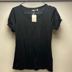 D304 ユニクロ タグ付き 半袖 Tシャツ M 黒 エクストラファインコットン スーピマコットン EXTRA FINE COTTON 9/26