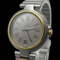 希少 稼働 BALENCIAGA バレンシアガ AT 自動巻 デイト 3針 コンビ