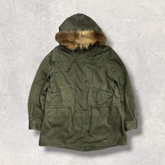 IENA イエナ モッズコート カーキ フリーサイズ ファー付き フード ミリタリーコート 10-020-912-7100-4-0