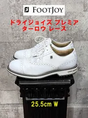 フットジョイ ドライジョイズ プレミア ターロウ レース 25.5cm ワイド 53903 Premiere Tarlow