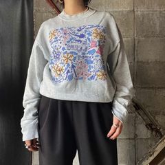 -used- 【FRUIT OF THE LOOM】 GUARDEX pullover sweat shirt (made in USA) | 古着 USED フルーツオブザルーム プリント スウェット プルオーバー アメリカ製