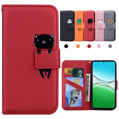 Kedic 対応 OPPO A5 5G ケース 手帳型 オッポ a5 5g ケース 可愛い au ワイモバイル 楽天モバイル 全対応 おっぽ OPG06 ケース A502OP カバー カード収納 財布付き カードホル スタンド機能 かわいい 動物柄 薄型 防水