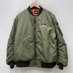 【加古川店】 中古 CANTERBURY | カンタベリー ミリタリージャケット 0021684s1h カーキ サイズ：XL 【93】