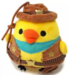 中古】ぬいぐるみ キイロイトリ(カウボーイ/アメリカ西部