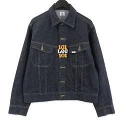 美品 LEE リー デニムジャケット LM1032-100 ANNIVERSARY 101 RIDERS JACKET 101周年記念 カイハラデニム インディゴ L 71016796