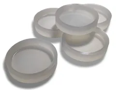 シリコンモールド 5個セット 直径33mm ツルツル ツヤツヤ 鏡面仕上げ レジン型 サークル 円 丸 コイン型