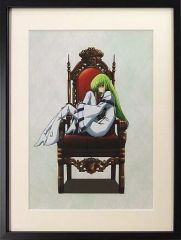 【中古】原画イラストボード コードギアス 反逆のルルーシュIII 皇道 複製原画