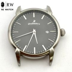 【ジャンク】Orobianco OR-0057N メンズ 腕時計 クォーツ デイト