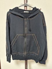 80's ISSEY MIYAKE イッセイ ミヤケ I.S. アイエス ジップアップジャケット IS21-JO013 M ブラック