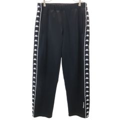Kappa カッパ トラックパンツ ブラック ジャージ メンズ 古着