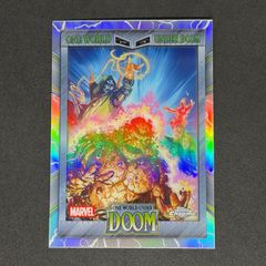 One World Under Doom #7 2026 Topps Chrome Marvel Comics One World Under Doom #OW-07