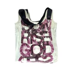 DIESEL ディーゼル トートバッグ  ロゴ/キャンバス×ビニール    ホワイト ユニセックス / 240001221039