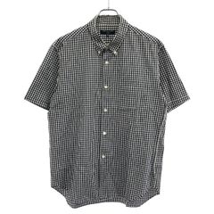 COMME des GARCONS HOMME コムデギャルソンオム 2007SS ギンガムチェックシャツ HS-B082 ネイビー系 M