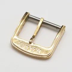ラドー 純正尾錠 ゴールドカラー 14ｍｍ用 メンズ腕時計 NSK NGC