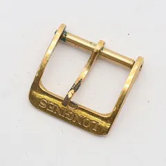 良品 ロンジン 純正尾錠 ゴールドカラー 14ｍｍ用 メンズ腕時計 NSK MTM