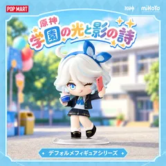 POP MART 原神 学園テーマ デフォルメフィギュア ブラインドボックス ランダム1個