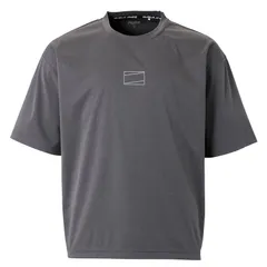 ローリングス Rawlings ウインドブロックSSクルーネックレイヤー 半袖シャツ 25SS AOS15S04 〇、コンクリートグレー