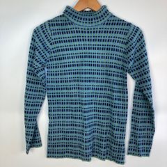 Ray BEAMS 総柄ハイネックカットソー レディース F グリーン 35710015
