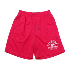 チャンピオン Champion  SHORTS BASKETBALL ウェア(キッズ) (CK-DB526) 〇3、(930)ディープピンク