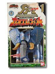 美品 バンダイ 超合金 DX百獣戦隊ガオレンジャー ガオマッスル - メルカリ