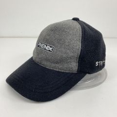 美品 PHENIX/フェニックス キャップ PKA4730 JFサイズ 52-56cm グレー/ブラック フリース調 帽子/野球帽[OB04820]