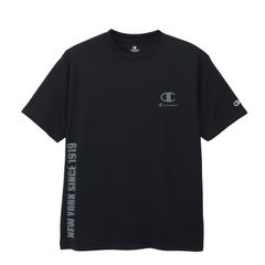 チャンピオン Champion  SHORT SLEEVE T-SHIRT MENS SPORTS ウェア(メンズ) (C3-DS316) 〇、(090)ブラック